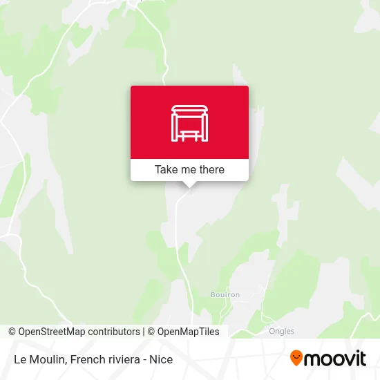 Le Moulin map