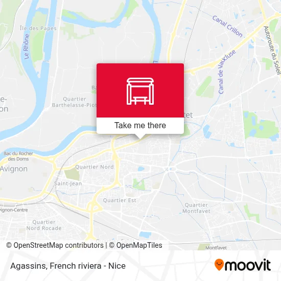 Agassins map