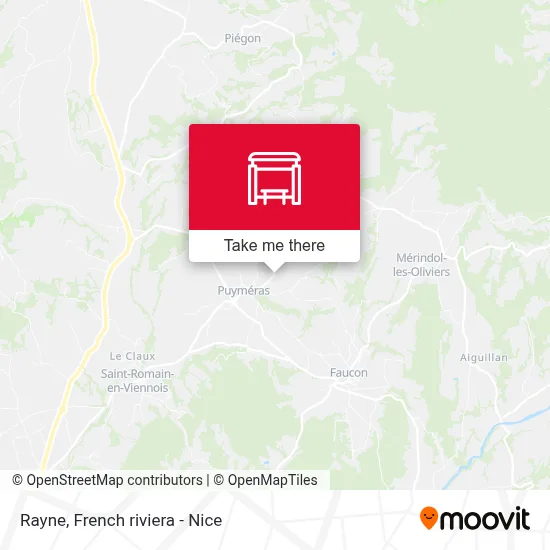 Rayne map
