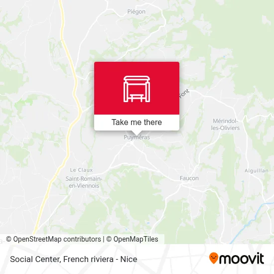 Centre Social map