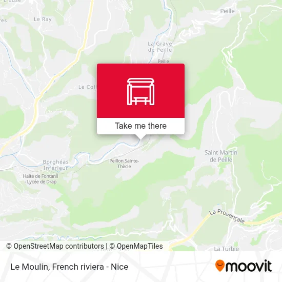 Le Moulin map