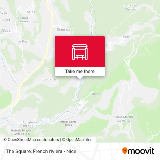 Le Square map
