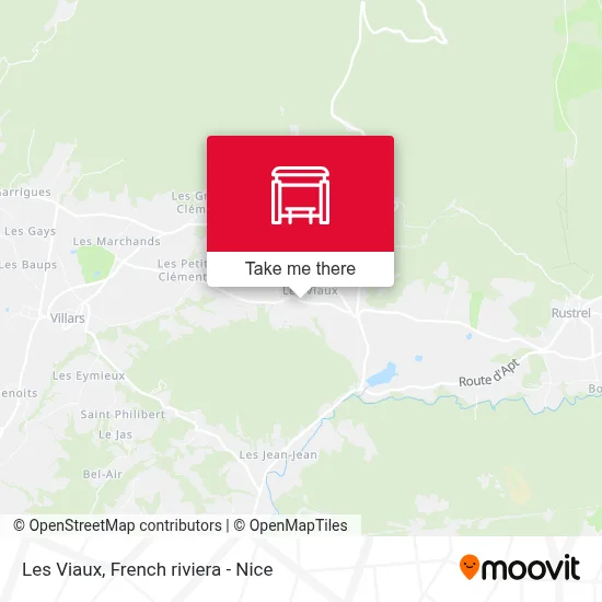 Les Viaux map