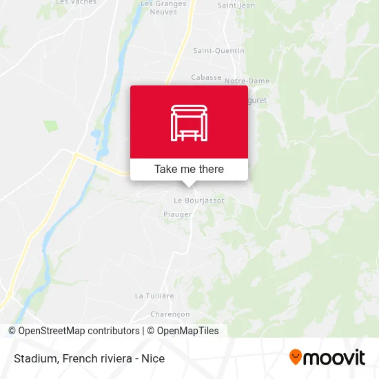 Mapa Stade