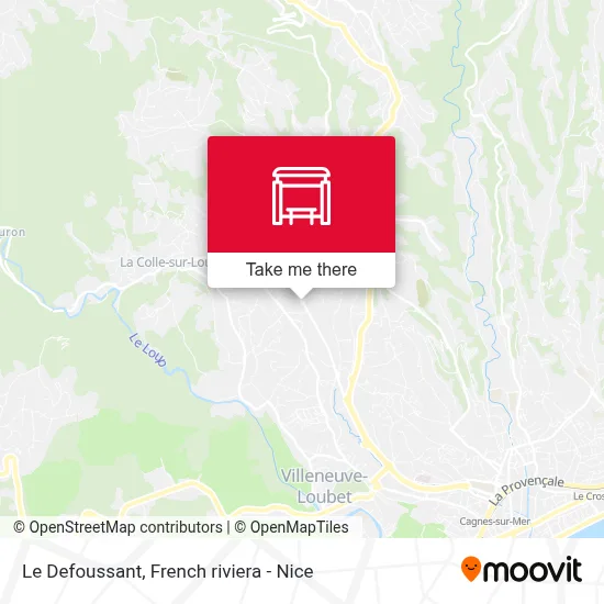 Mapa Le Defoussant