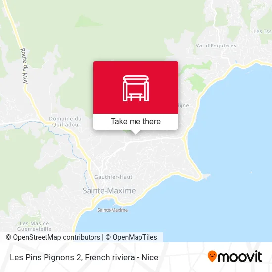 Les Pins Pignons 2 map