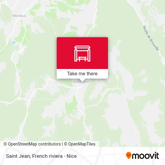 Saint Jean map