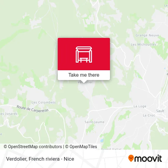 Verdolier map