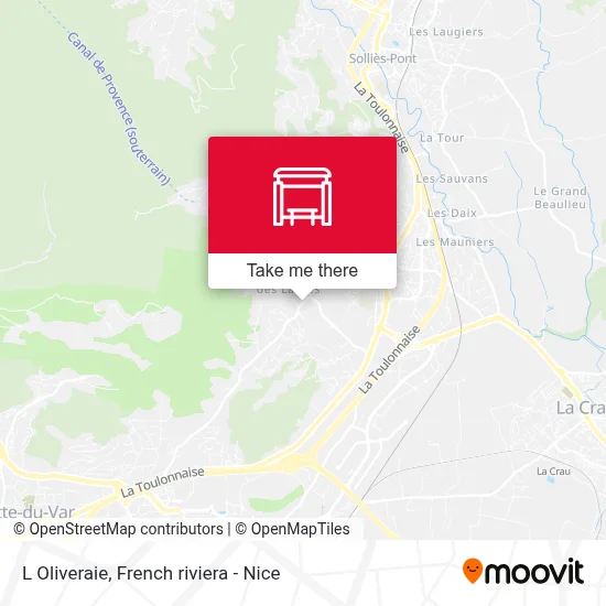 L Oliveraie map