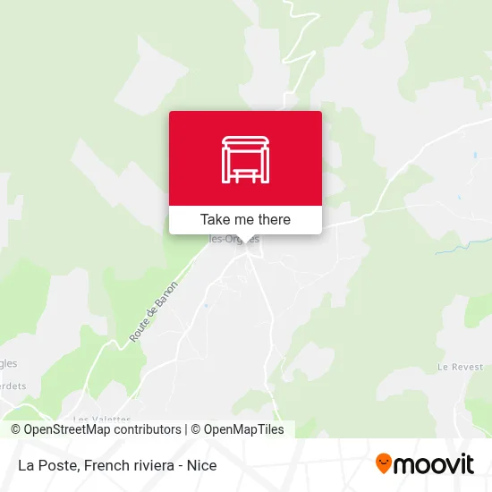 Mapa La Poste