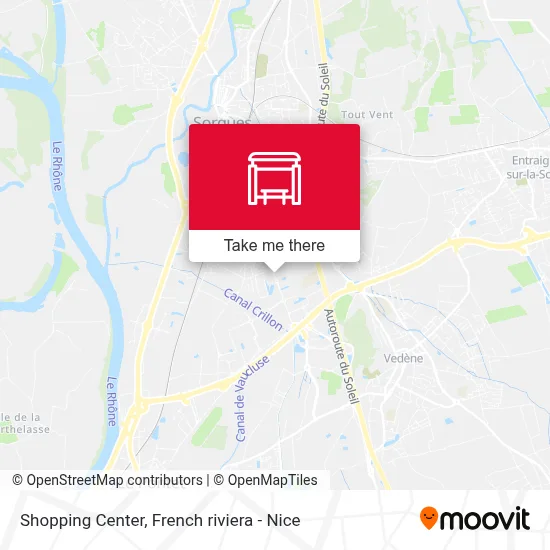 Centre Commercial map