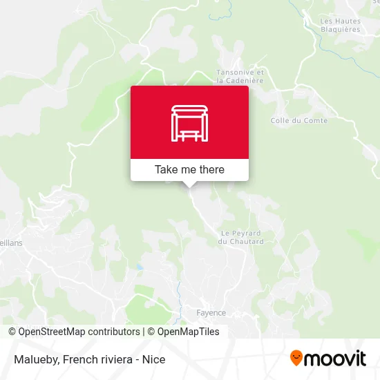 Malueby map