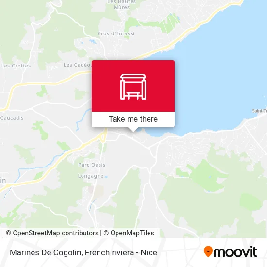 Marines De Cogolin map