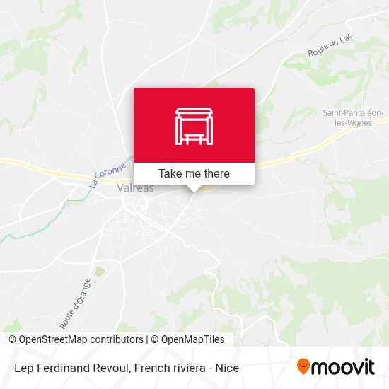 Lep Ferdinand Revoul map