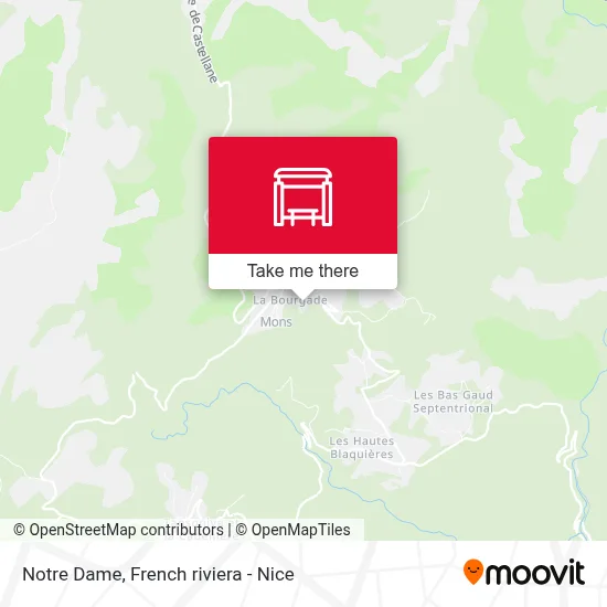 Notre Dame map