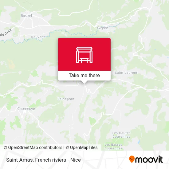 Saint Amas map