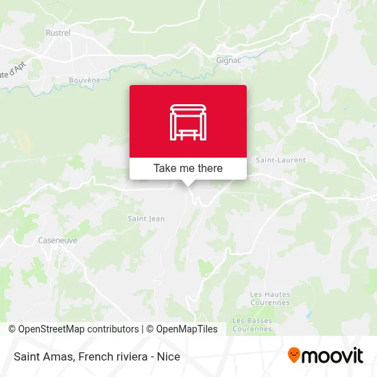 Saint Amas map