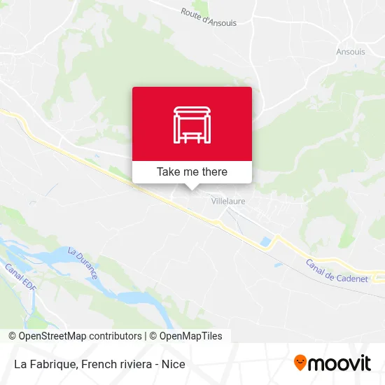 La Fabrique map