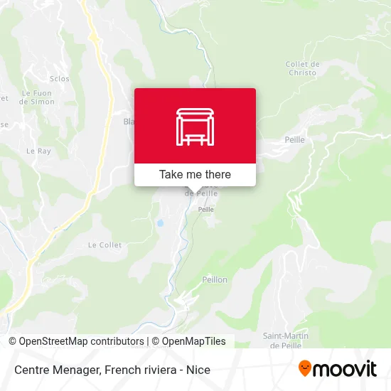 Centre Menager map