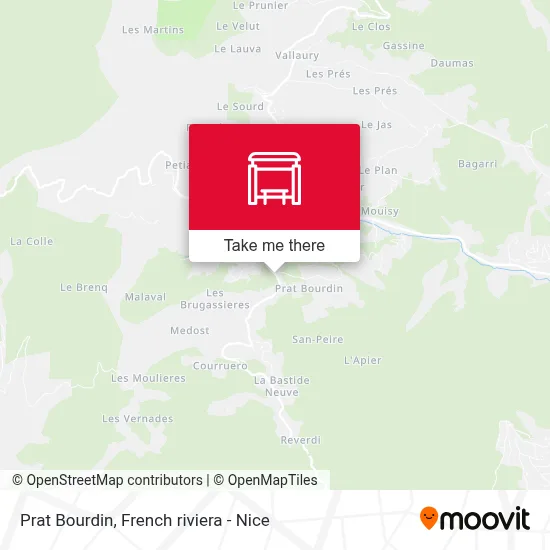 Prat Bourdin map