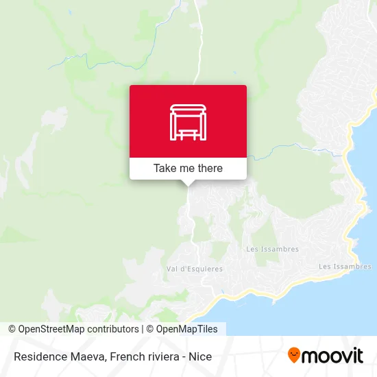 Residence Maeva map