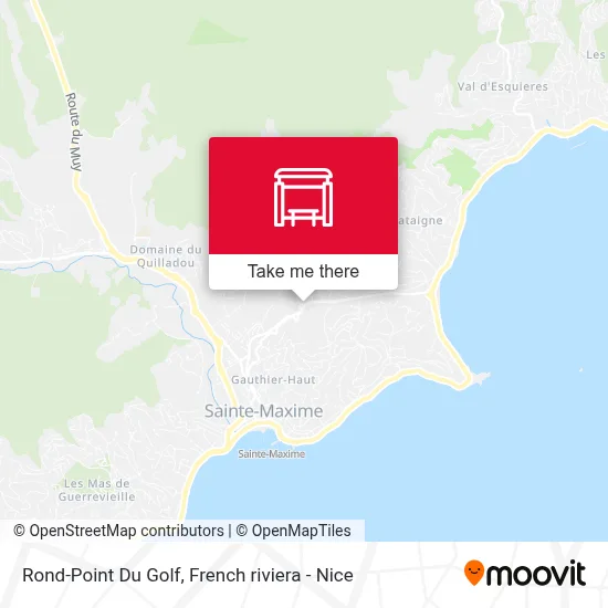 Mapa Rond-Point Du Golf