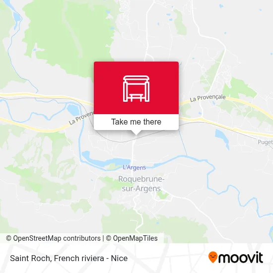 Saint Roch map