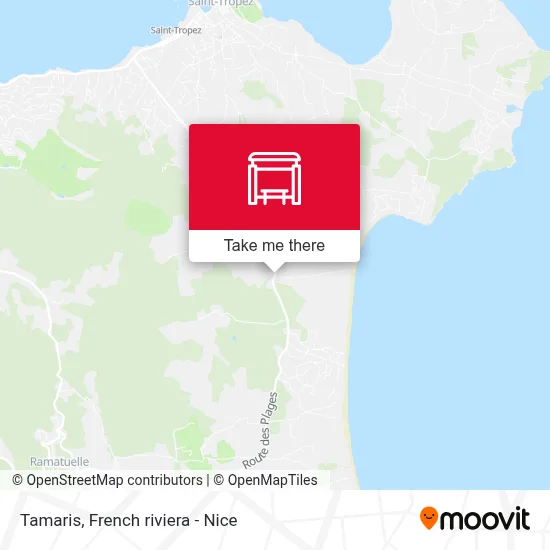 Tamaris map