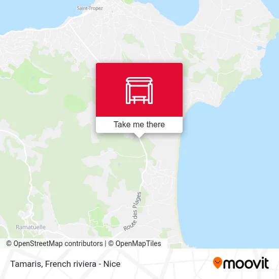 Tamaris map