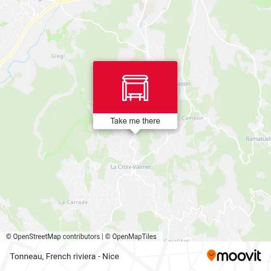 Tonneau map