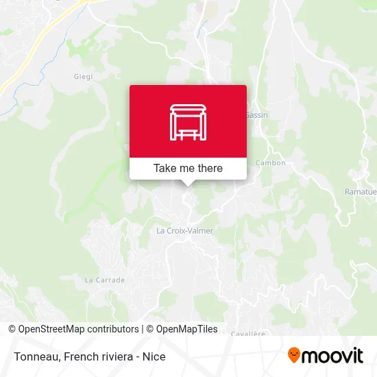 Tonneau map