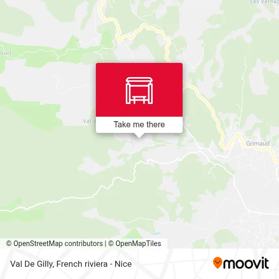 Val De Gilly map