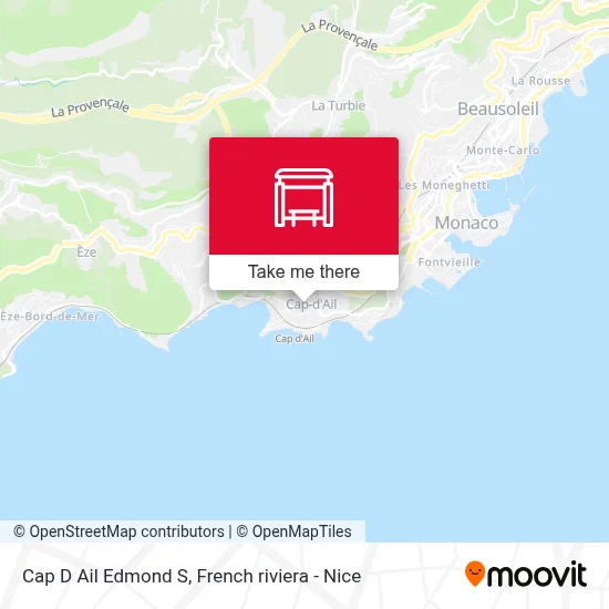 Cap D Ail Edmond S map