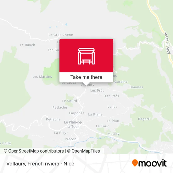 Vallaury map