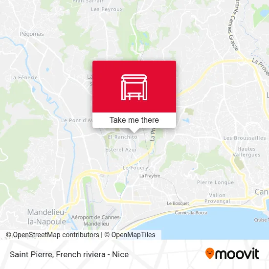 Saint Pierre map