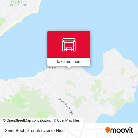 Saint Roch map