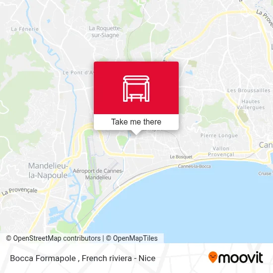 Bocca Formapole map
