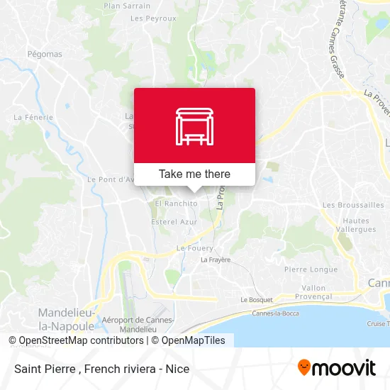 Saint Pierre map