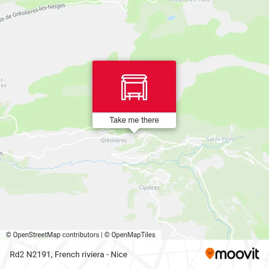 Mapa Rd2 N2191