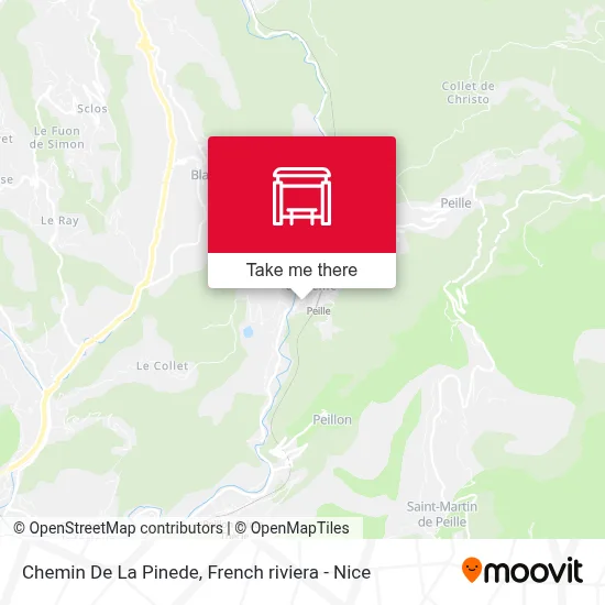 Chemin De La Pinede map