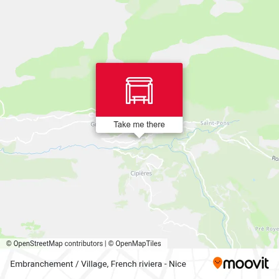 Embranchement / Village map