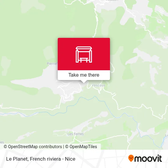 Le Planet map