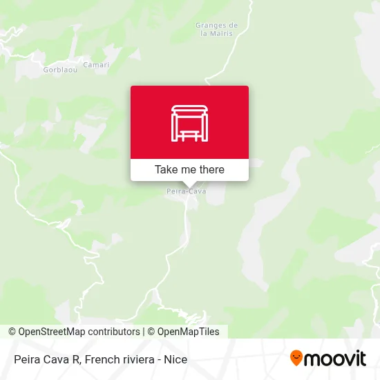 Peira Cava R map