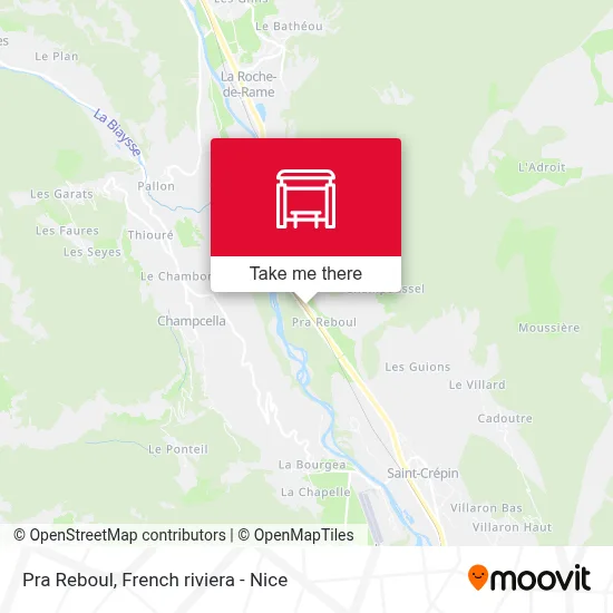 Pra Reboul map