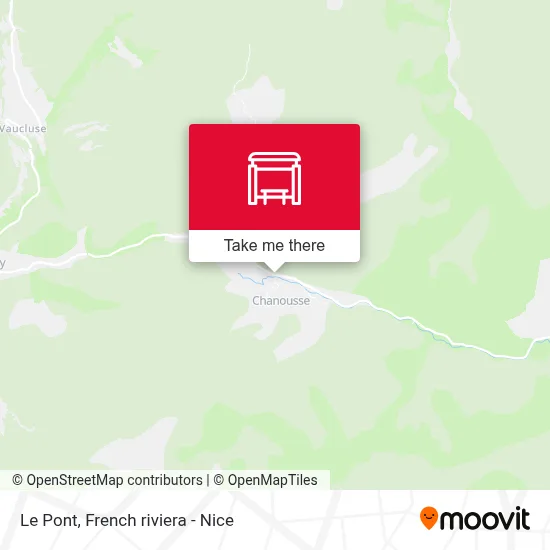 Le Pont map