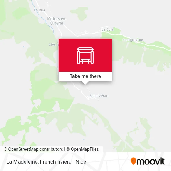 La Madeleine map