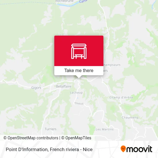 Point D'Information map
