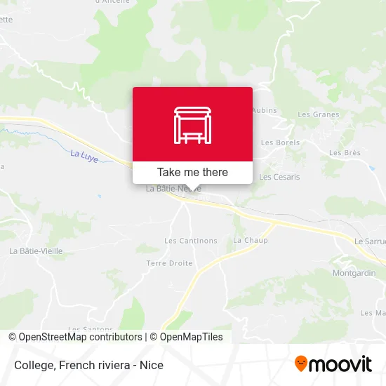 Collège map