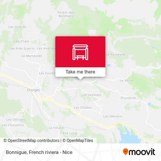 Bonnigue map