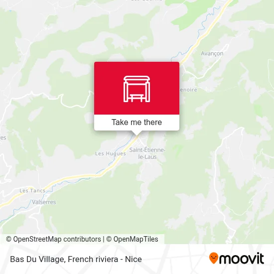 Bas Du Village map